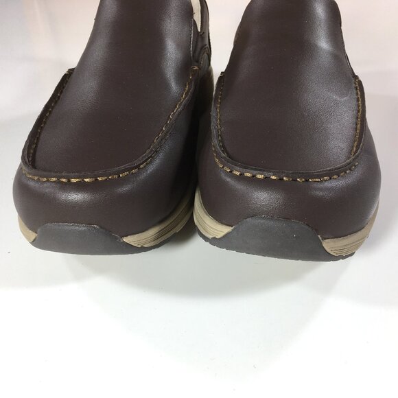 Duluth Trading Tower Hill Slip On Shoes Mens Size 11.5 Brown Leather 20060766 - Picture 6 of 9